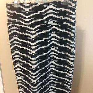 Lularoe aztec print pencil skirt